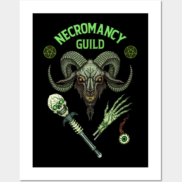 Necromancy Guild - Azhmodai 22 Wall Art by azhmodai